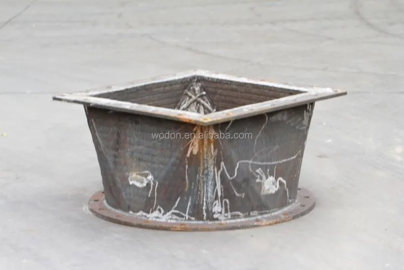 Wodon wear resistant bimetal pipe and fitting with chrome carbide coated harden pipe