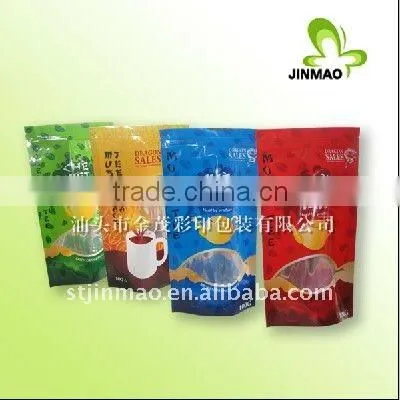 Printed chrysanthemum bag plastic packaging bag for tea