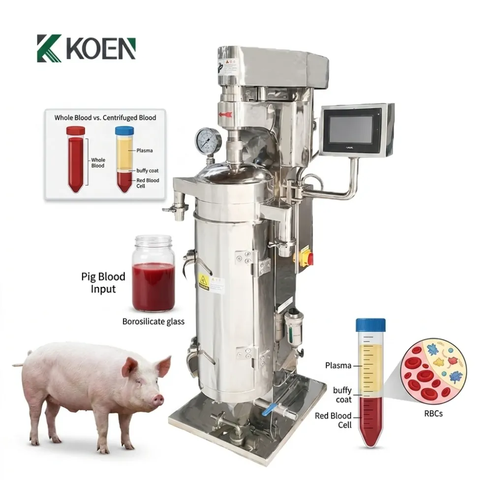 GFXB105 cow pig fresh blood separator