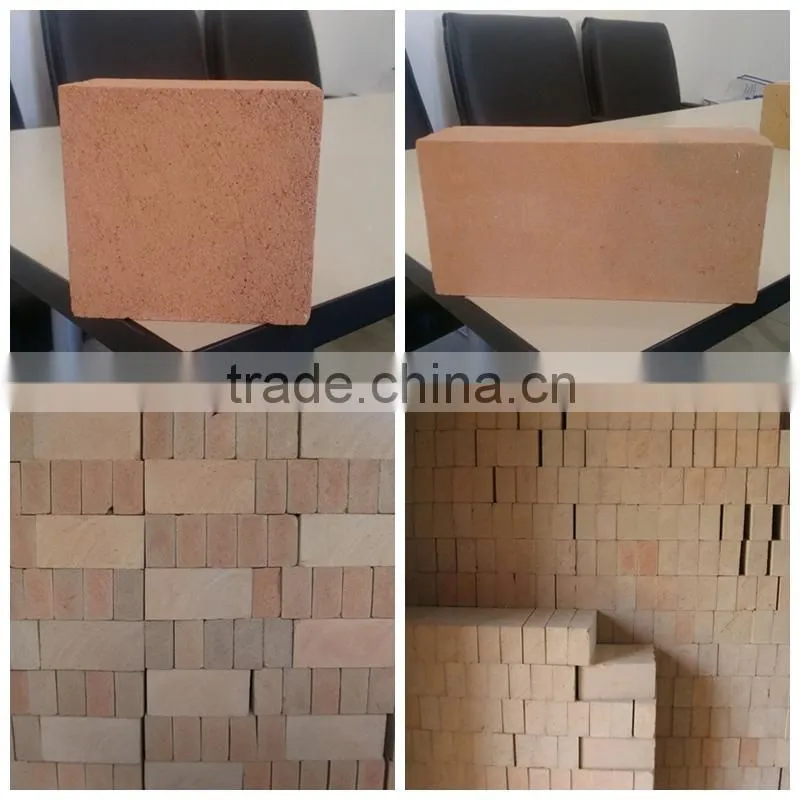Refractory sound proof insulation bricks for furnace lining