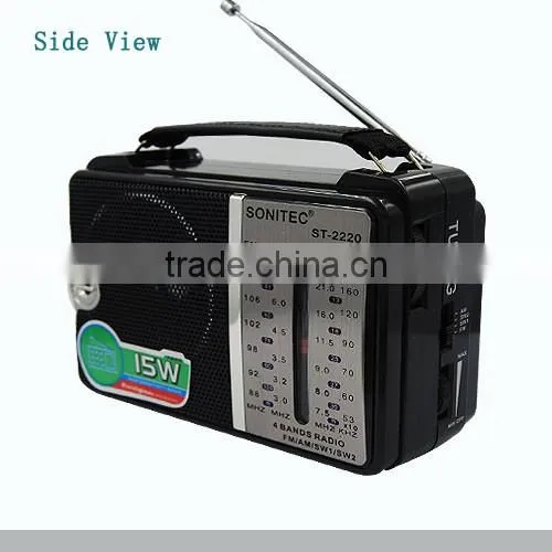 Made In China Multifunction Portable Solar Radio