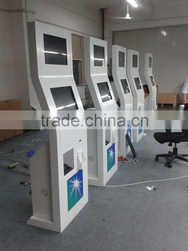 100% Warranty Lcd Kiosk Touchscreen Photo Information With Printer