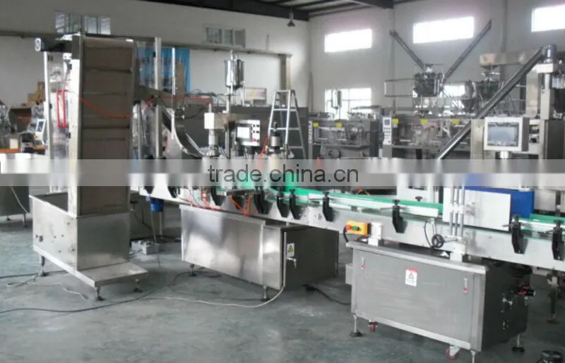 XFF-G Moringa powder bottle filling and sealing machine