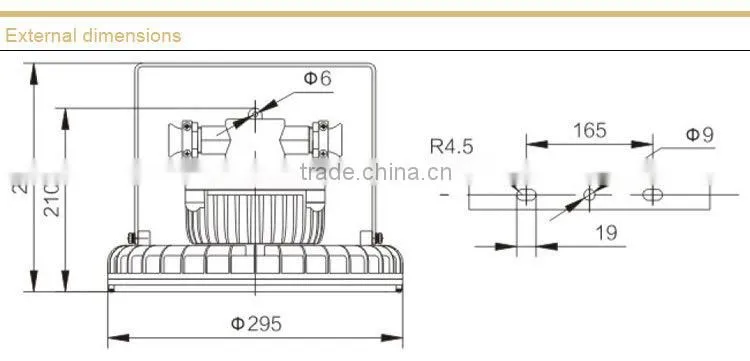 DGS50/127L(A) Flameproof LED Lights for Mining