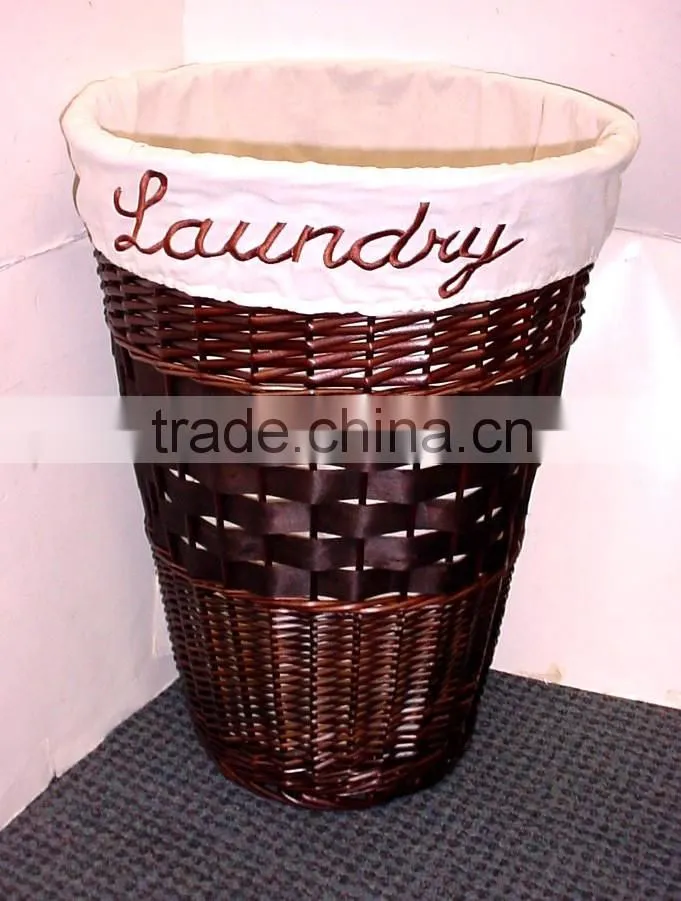 decorative laundry hamper, hamper baskets wholesale, willow laundry basket