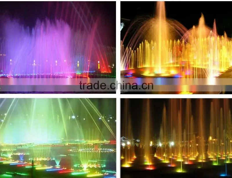 High Lumen High Power DMX512 Control 3*1W Stainless Steel IP68 RGB LED Underwater Light