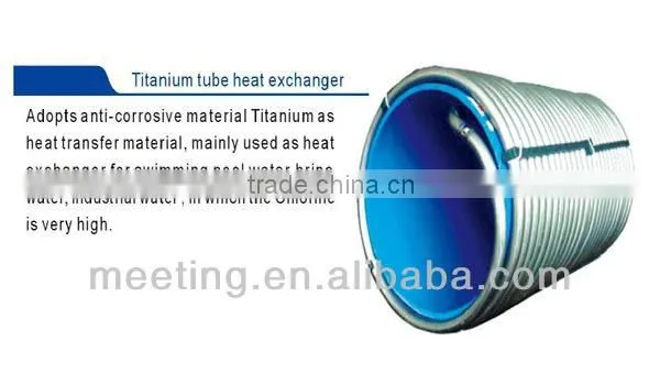 Hot water heat pump for pool spa heating 38kw