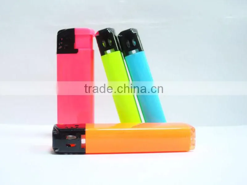 Mini size electronic style cigarette lighter windproof gas lighter refill valve