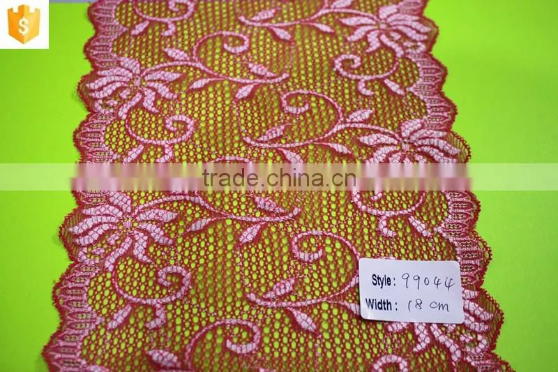 red lace fabric for women panties underwear
