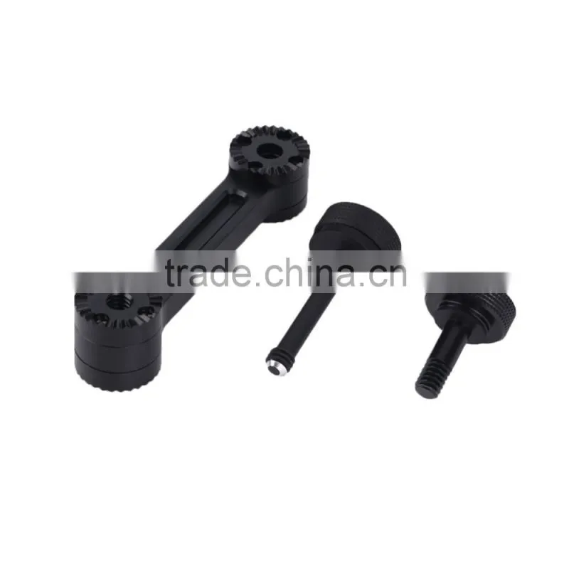 Black Extended Arm Assemly Aerospace Aluminum CNC for DJI OSMO PRO