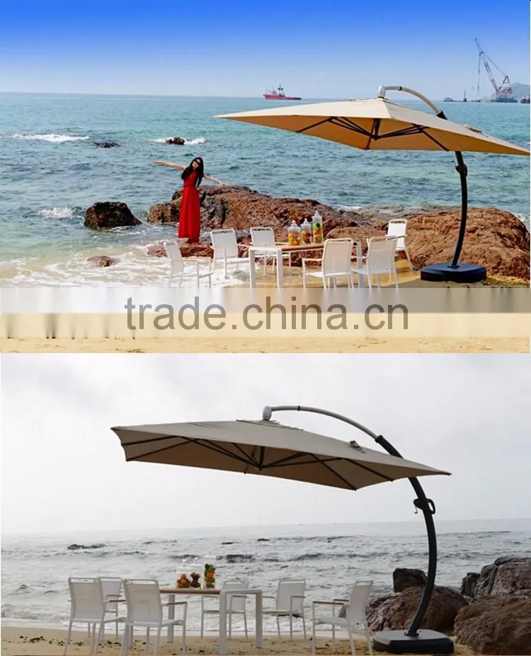 Beach Shade Arc-shaped Stand Sun Umbrella Outdoor Foldable Travel Windproof Umbrella
