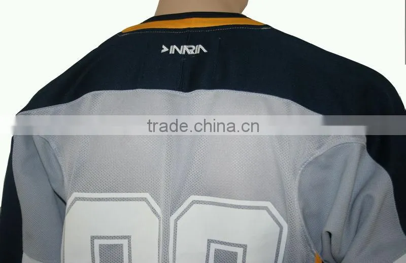 custom ice hockey jersey silk printing