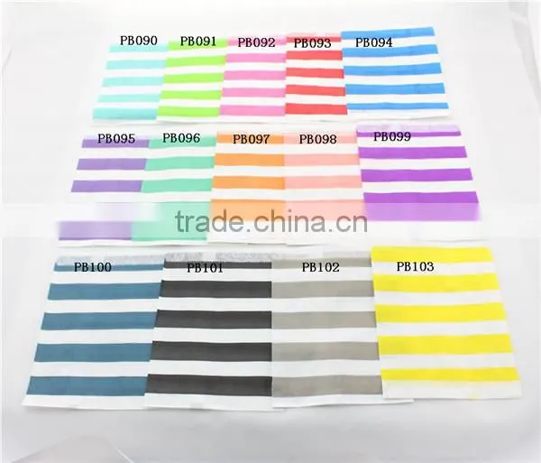 Color Chevron/Polka Dot/Striped/Honeycomb design Paper Favor Bags, Party Bags,Wedding Favor Pouches,13*18cm