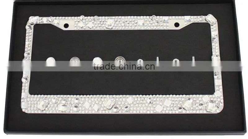 rhinestone license plate frame ebay