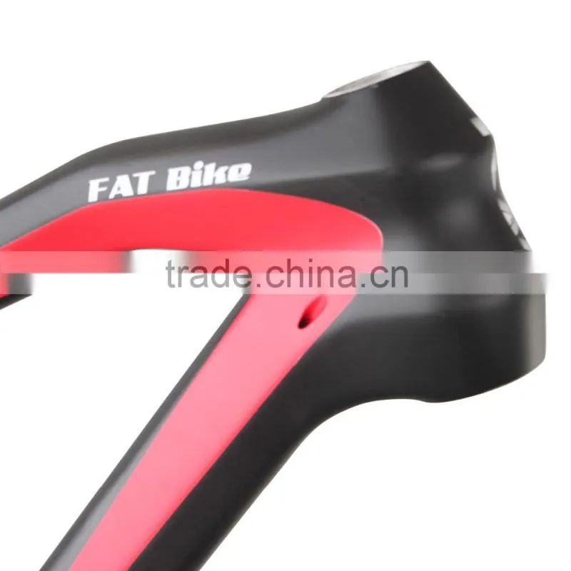 26 inch carbon fiber wheels fat tire bike, Electric carbon fat bike frame cheap snow bicycle for sale