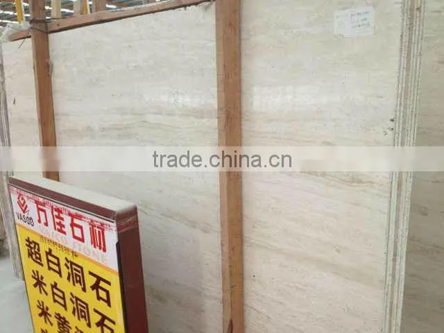 Natural luxury super white travertine on sale