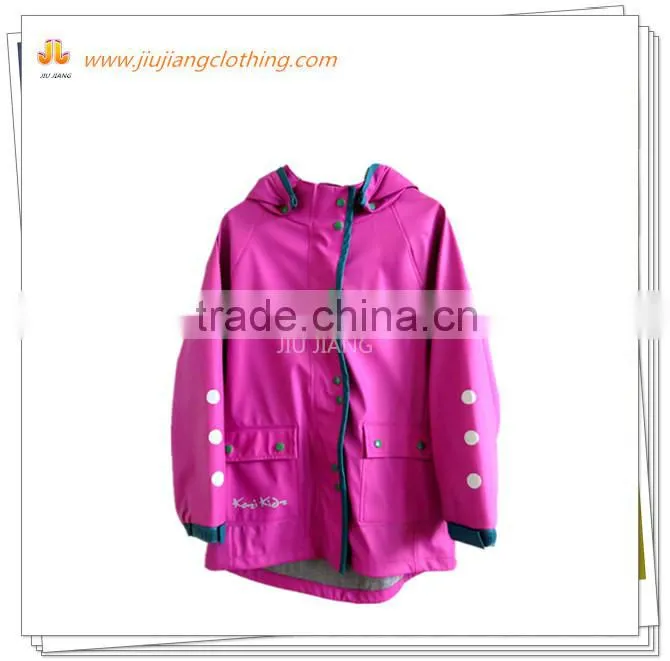 Children's waterproof outdoor jacket waterproof and breathable jacket