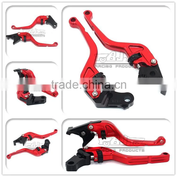 BJ-LS-010 Special Design Aluminum Short Motorcycle Adjustable Clutch Brake CNC Lever for Honda CBR650F/CB650F 2014-2015