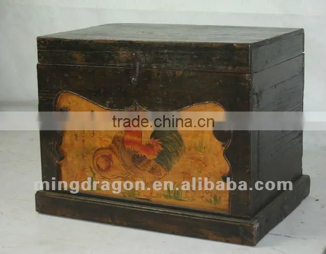Chinese antique furniture pine wood Shanxi chest