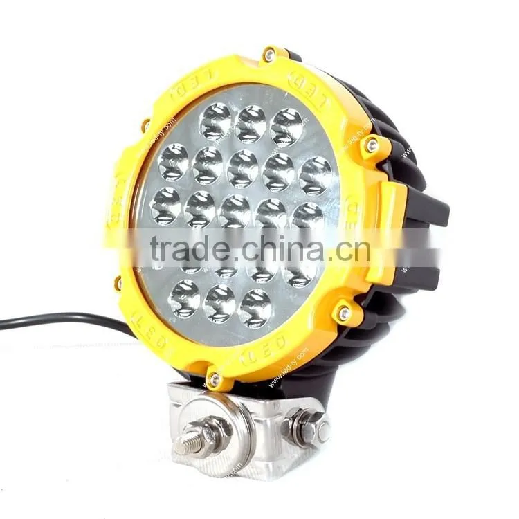 HIGH POWER 7INCH 63W EPISTAR LED WORK LIGHT OFFROAD LAMP AUTO LIGHT