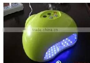 2014 New 220~240V EU Plug 3W LED Uv Lamp Nail Gel Polish Manicure uv light nail dryer with CE certificated,