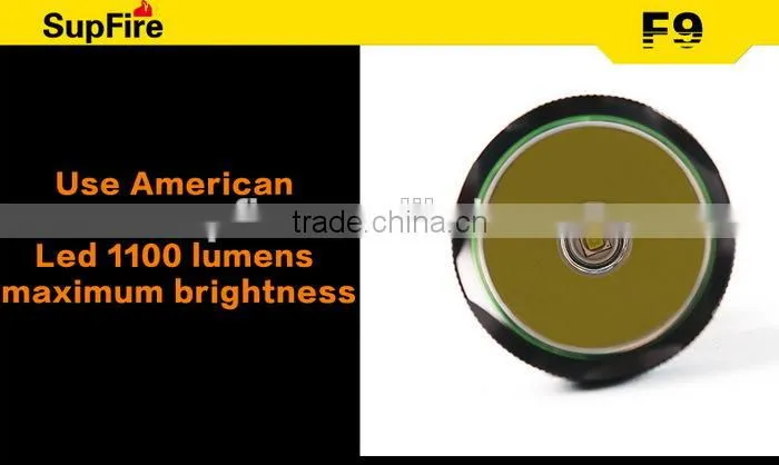 SupFire Using XML-2 T6 flashlight high power led torch light