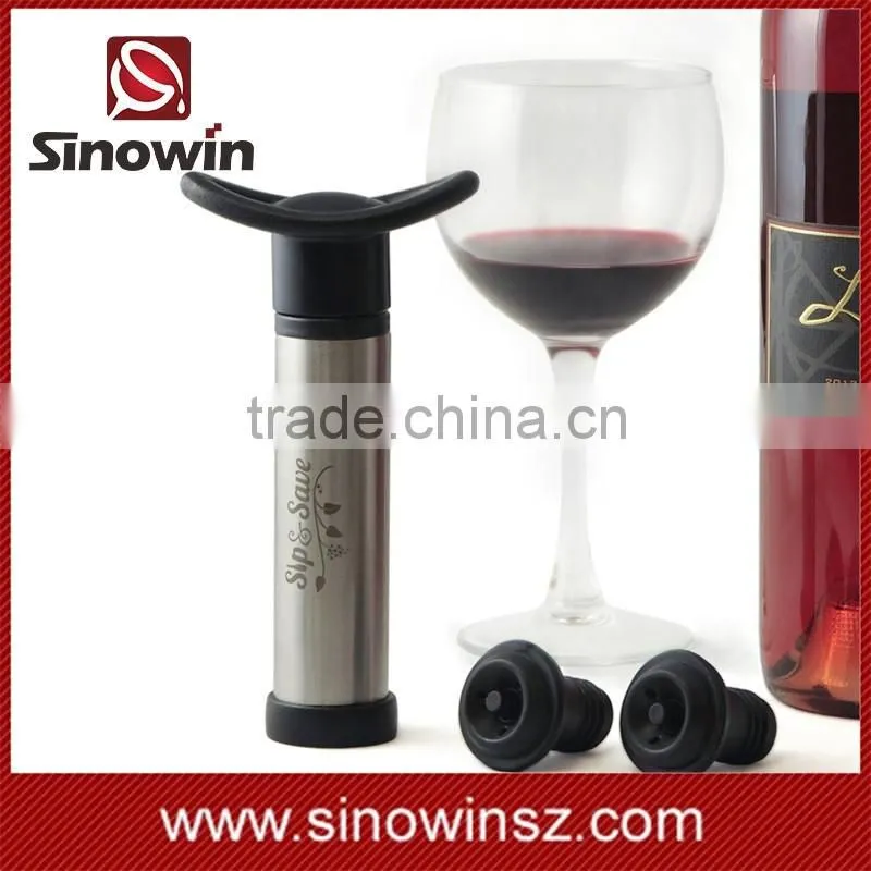 Vacuum wine stopper with pump red wine vacuum stopper
