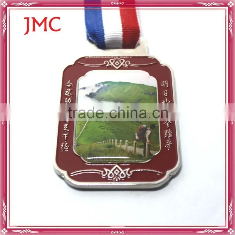 High quality and price zinc alloy gold silver bronze souvenir blank metal medal