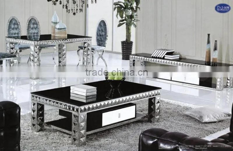 hand carved tv stand wrought iron TV838