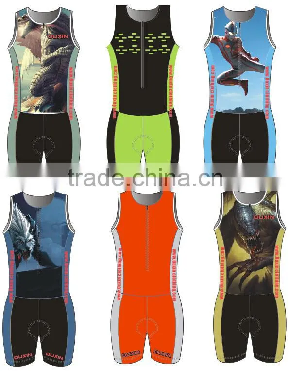 2015 high elastic triathlon tri suits,triathlon wear Tri sets