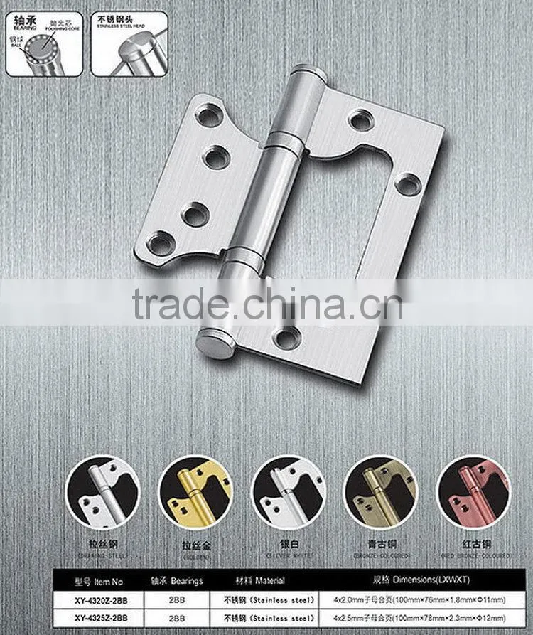 Quality new products concealed hinge for folding door