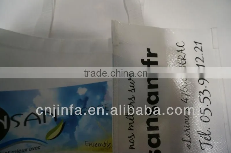 the latest in European custom high quality pp non woven shopper bag