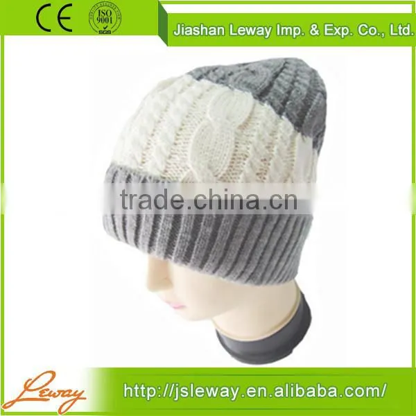 High Quality China Sale Acrylic Knitted Hat For Girl