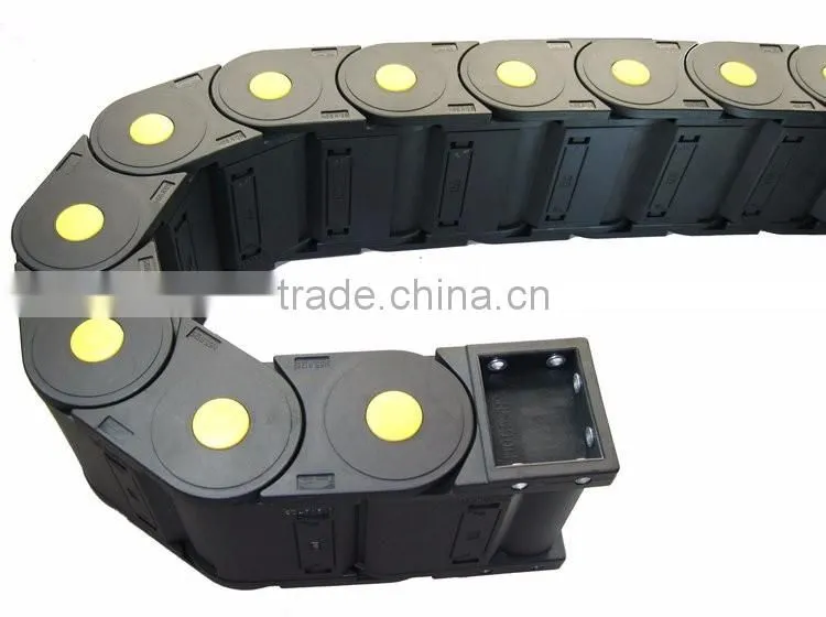 Super Curving Temperature Resistant Engineering Plastic Drag Chain For Sale