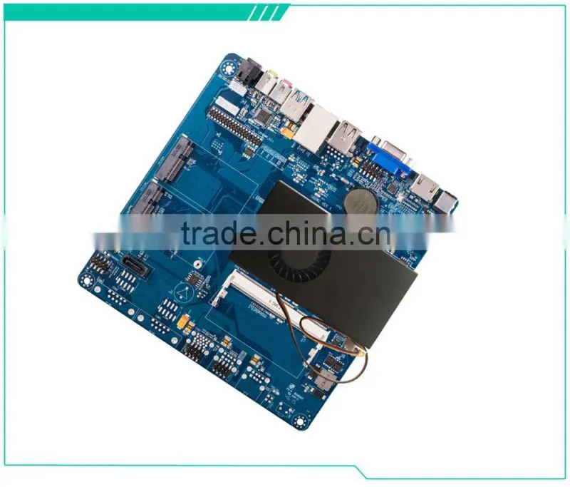 High Quality 2016 New All In One Motherboard Mini Motherboard Optional 4th 4010U i3 i5 i7 HTPC VGA, 4*USB,Support Win7/WIN8/W10