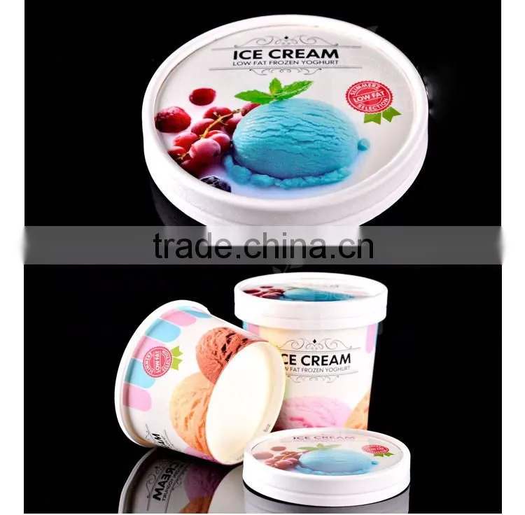 Disposable Ice Cream Paper Cup 6oz ice cream paper cup