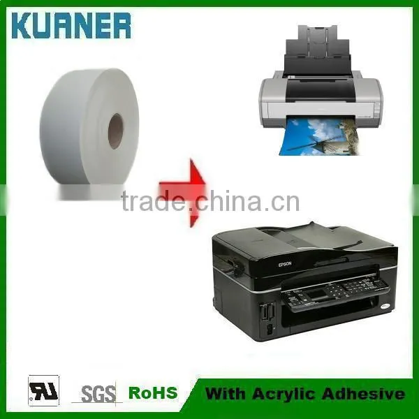 Printable paper sticker label for Canon inkjet printer