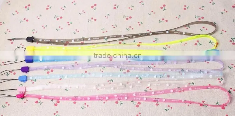 silicone cell phone strap /phone accessories