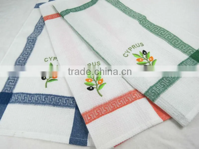 kitchen waffle tea towel embroidery patterns