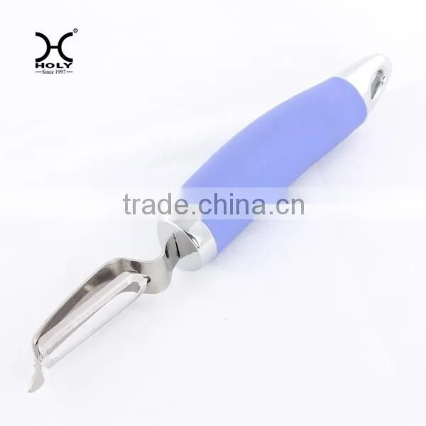 Top quality peeler with blue handle