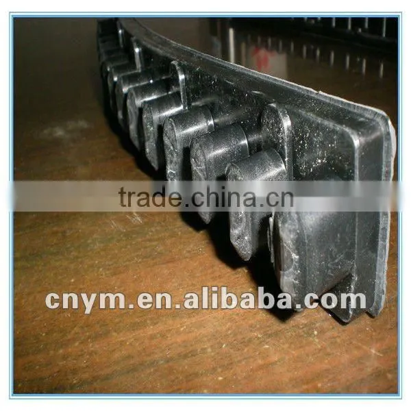 Black rubber strip