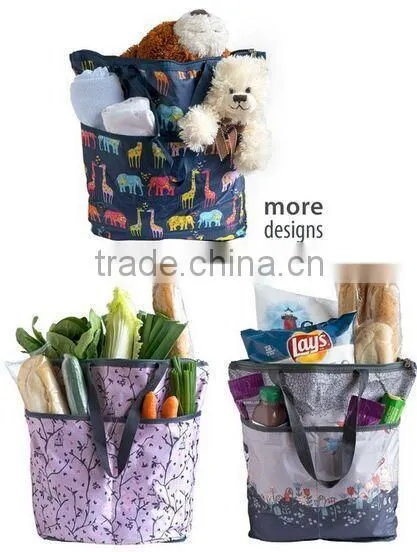 Foldable, Reusable, Eco Grocery, shopping tote bag