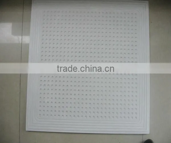 Gypsum board ceiling tile mold / 600*600 / manufacturers/ white board