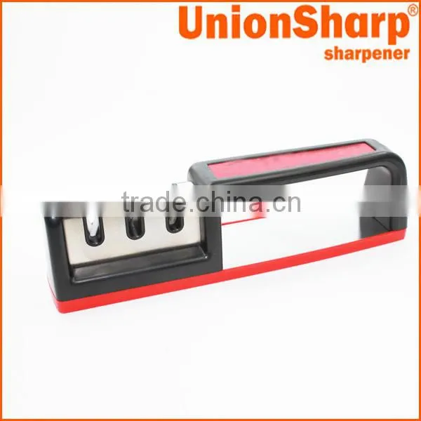 Kitchen 3 stage diamond ceramic knife sharpener