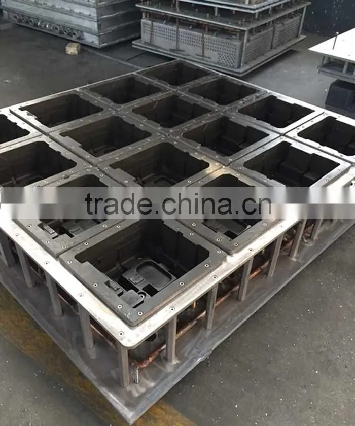 High quality 6063 aluminum EPS plastic mould design for sale