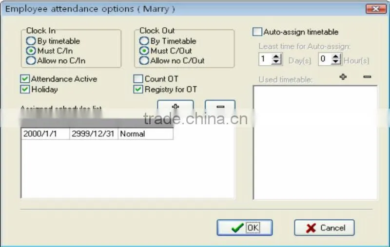Linux System Fingerprint Time Attendance and Access Control (HF-H5)