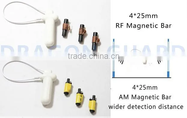 DRAGONGUARD T023 EAS mini lanyard hard tag shoes anti theft detector hard tag