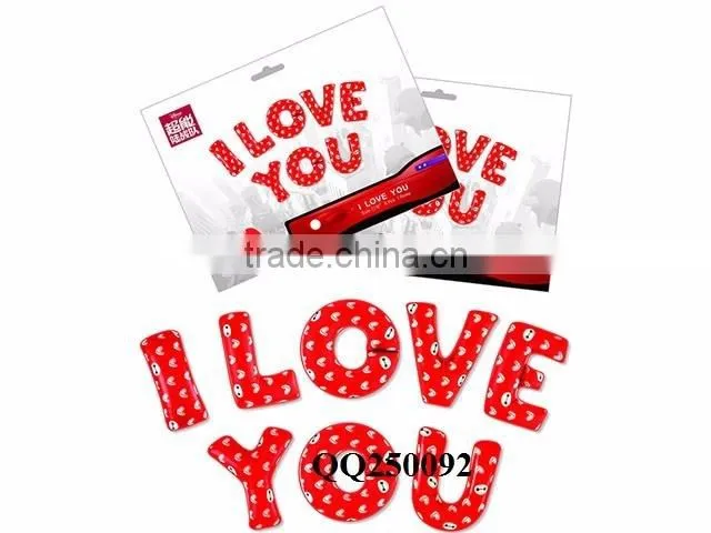 16inch colorful foil 13pcs letters happy birthday balloon with package
