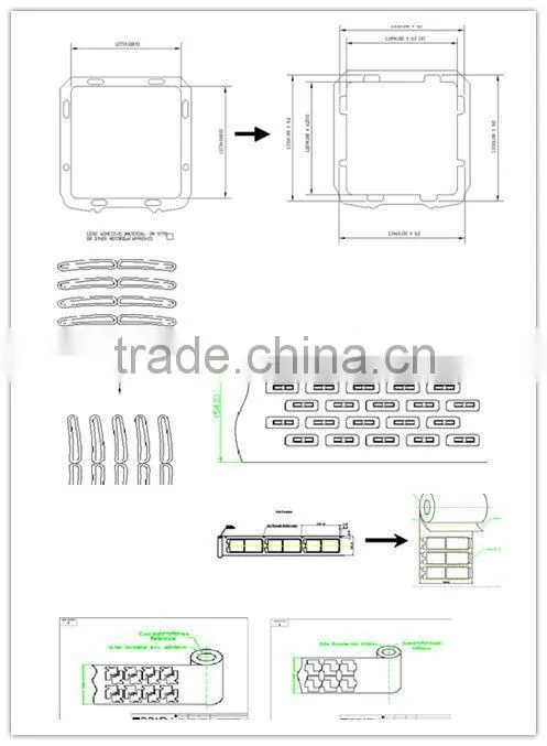 2013 Hot Sale Synthetic Adhesive Label