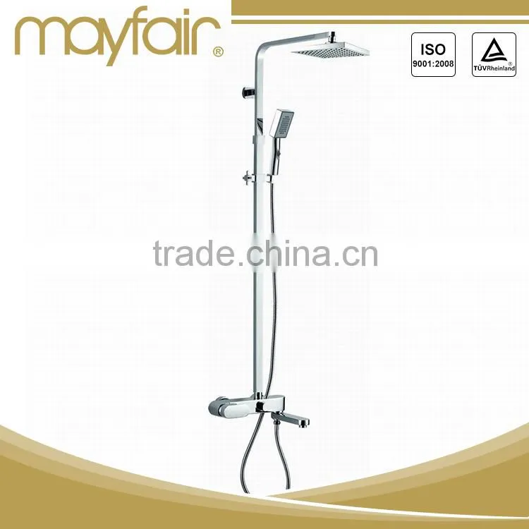 Fashion style chrome plated waterfall shower bath faucet